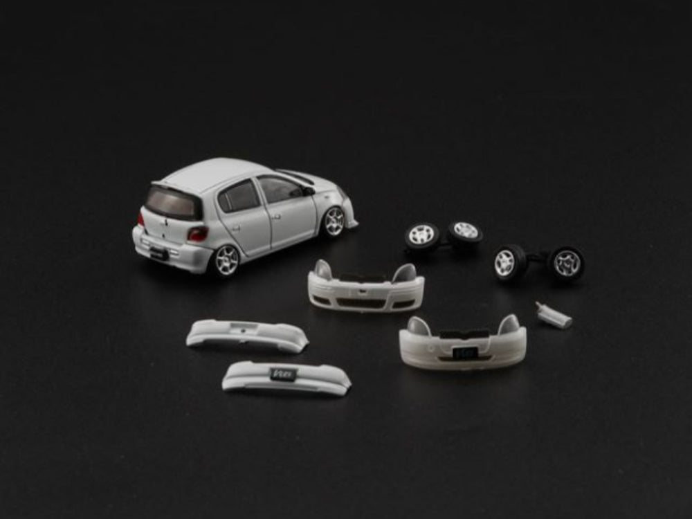 BM Creations 1/64 Toyota Echo White - Diecast Toyz Australia