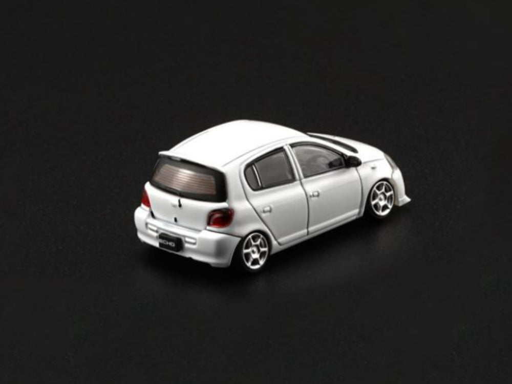 BM Creations 1/64 Toyota Echo White - Diecast Toyz Australia