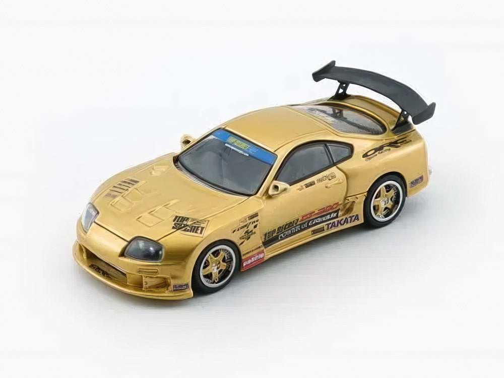 BM Creations 1/64 Toyota Supra JZA80 Top Secret Gold Thailand Edition