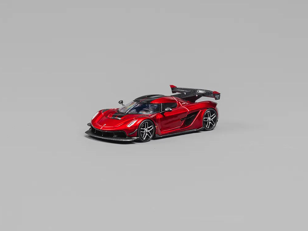 CM Model 1/64 Koenigsegg Jesko Attack Metallic Cherry Red