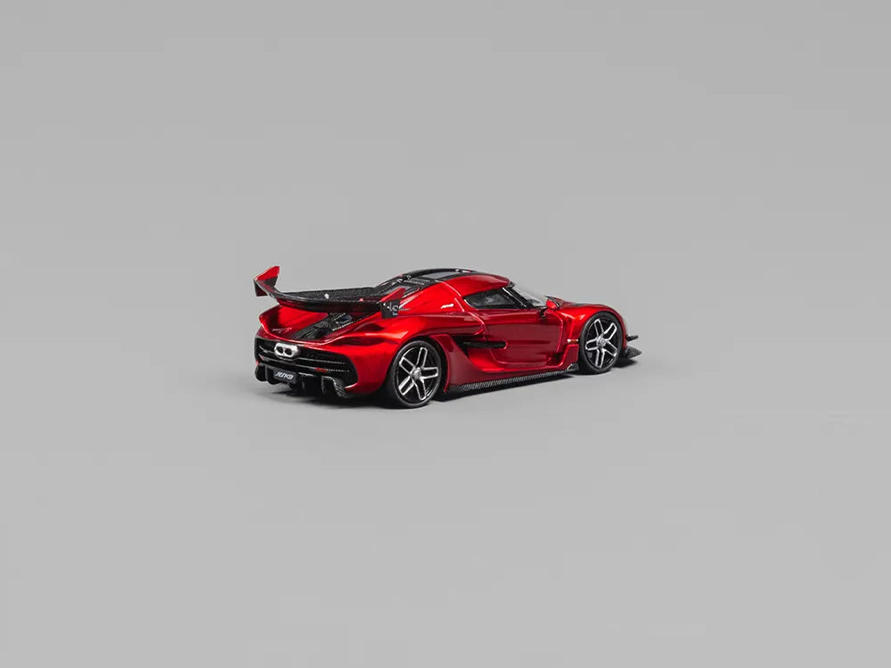 CM Model 1/64 Koenigsegg Jesko Attack Metallic Cherry Red