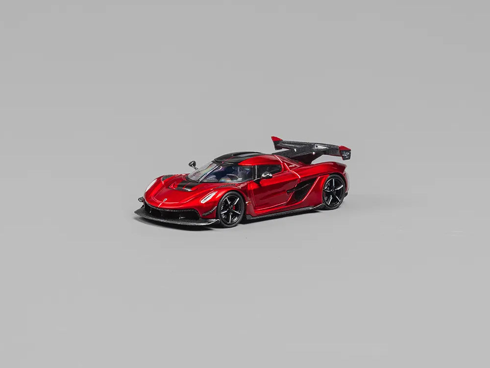 CM Model 1/64 Koenigsegg Jesko Attack Metallic Cherry Red