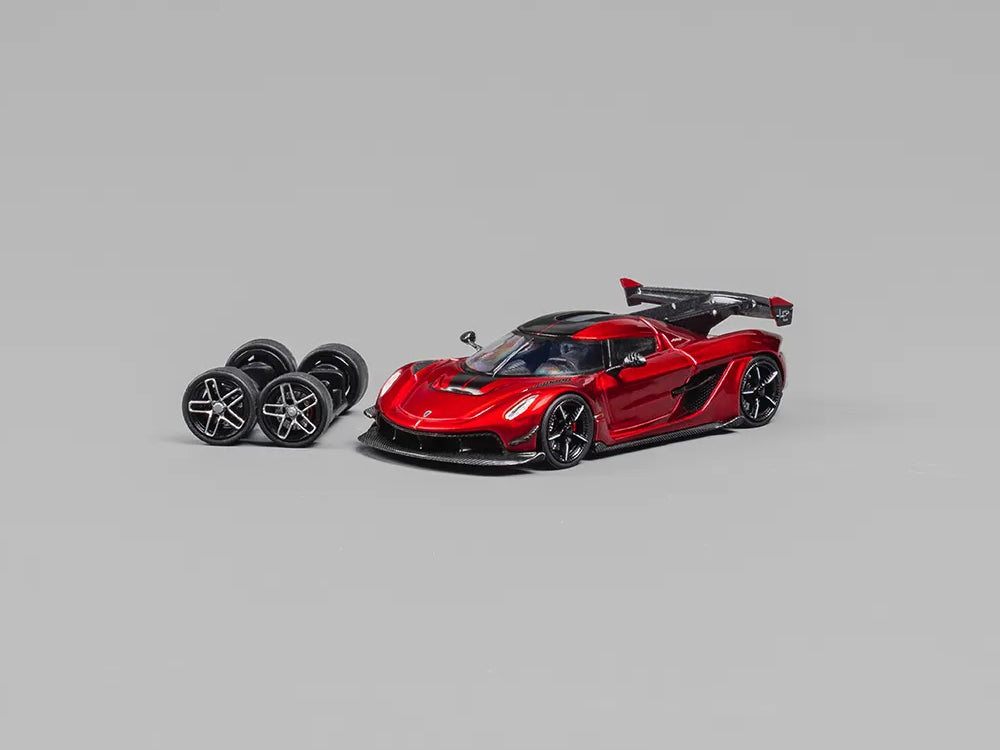 CM Model 1/64 Koenigsegg Jesko Attack Metallic Cherry Red