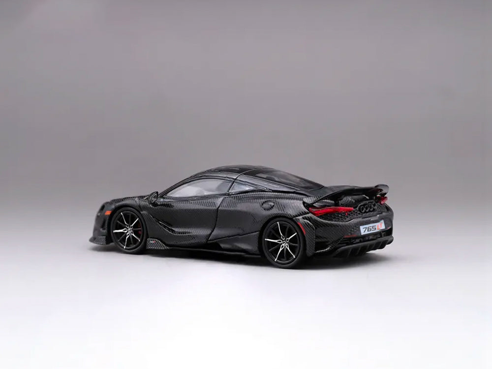 CM Model 1/64 McLaren 765LT Carbon Black - Diecast Toyz Australia