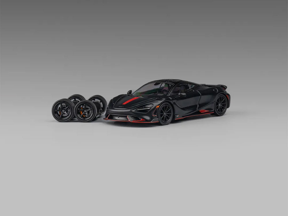 CM Model 1/64 McLaren 765LT Matte Black