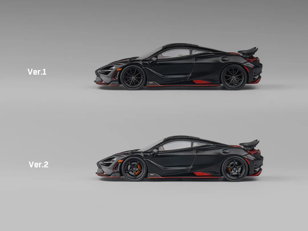 CM Model 1/64 McLaren 765LT Matte Black