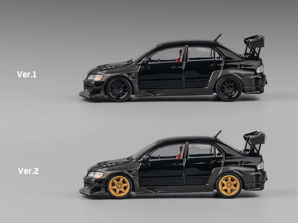 CM Model 1/64 Mitsubishi Lancer Evolution IX Carbon Black