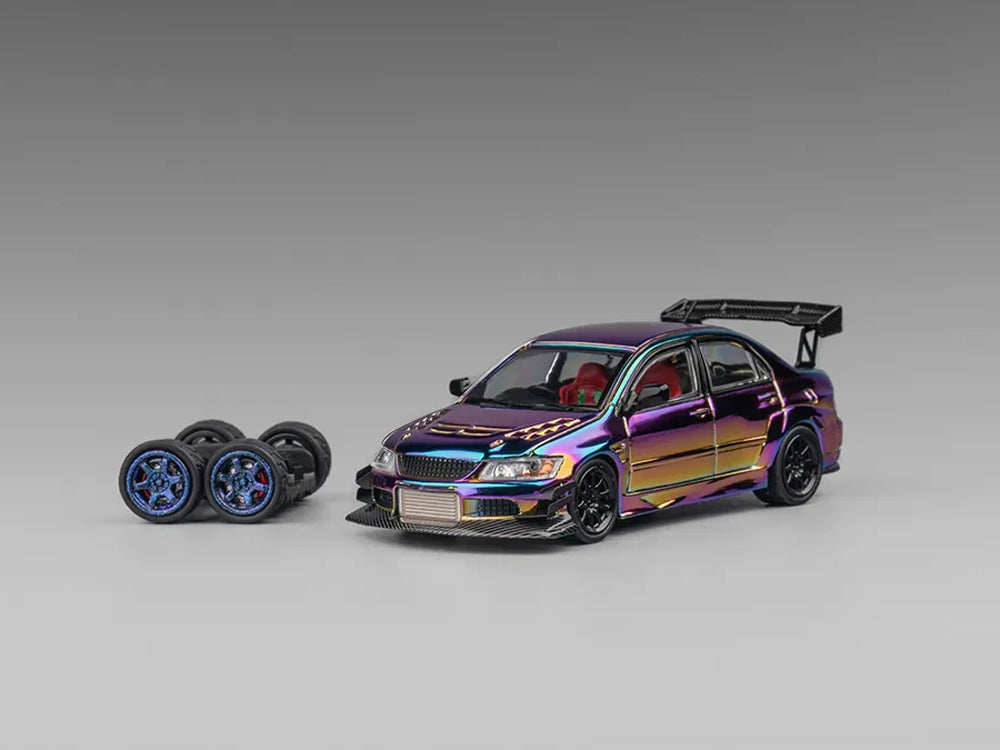 CM Model 1/64 Mitsubishi Lancer Evolution IX Chrome Color