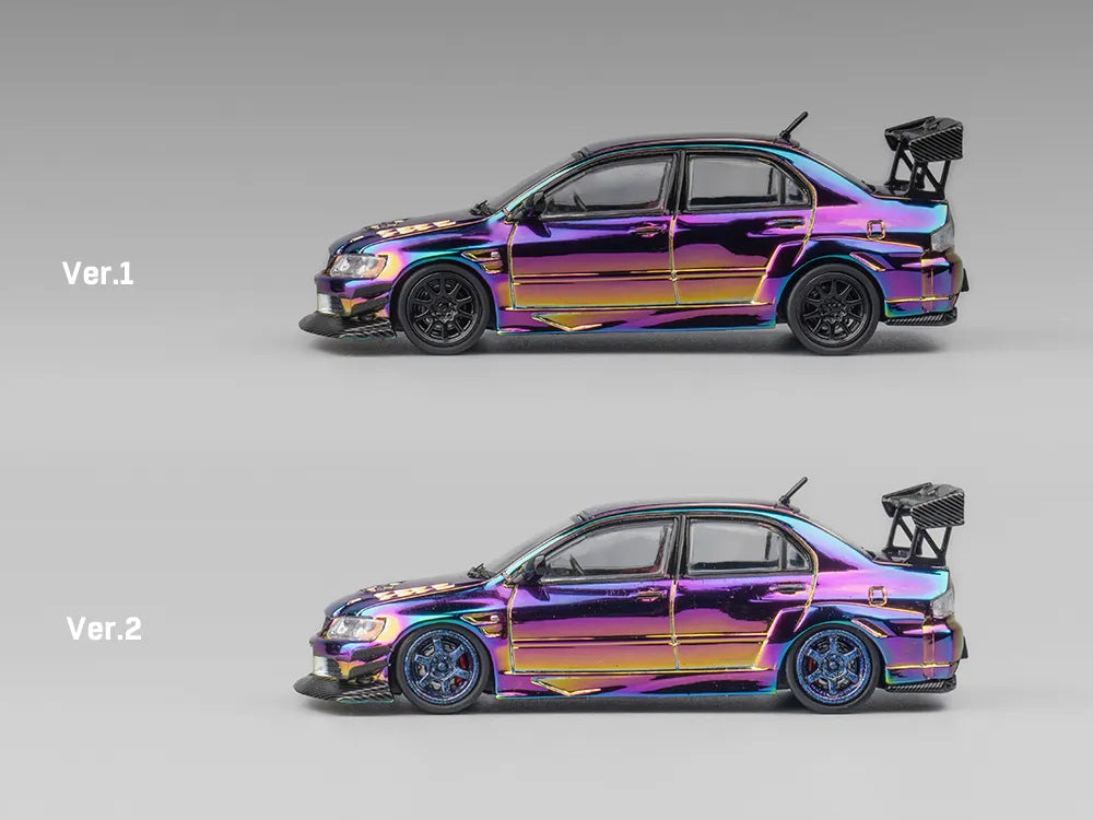CM Model 1/64 Mitsubishi Lancer Evolution IX Chrome Color