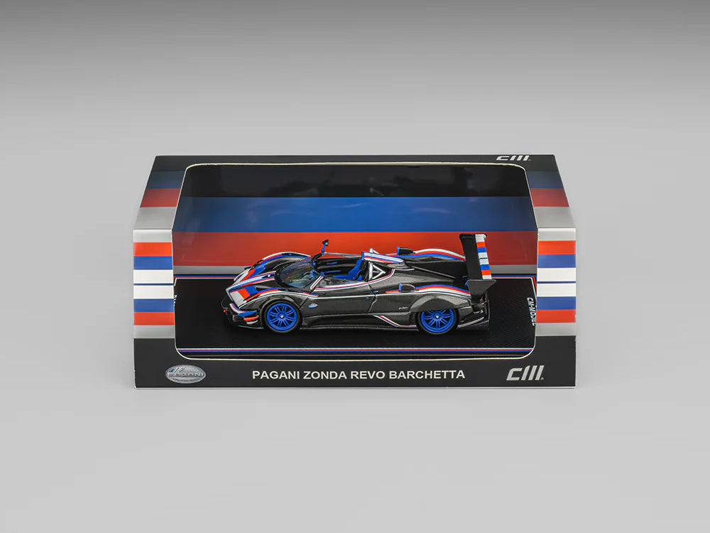 CM Model 1/64 Pagani Zonda Revo Berchetta Black