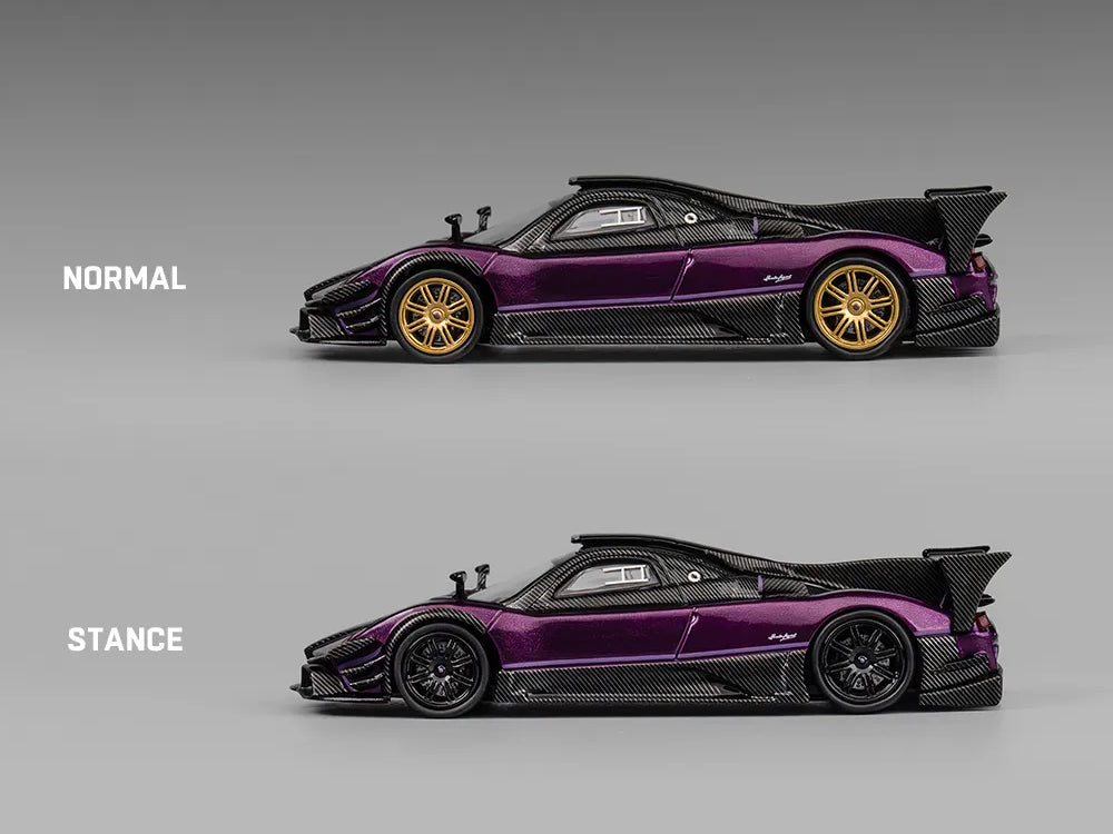 CM Model 1/64 Pagani Zonda Revolucion Purple - Diecast Toyz Australia