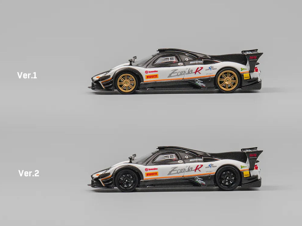 CM Model 1/64 Pagani Zonda Revolution White