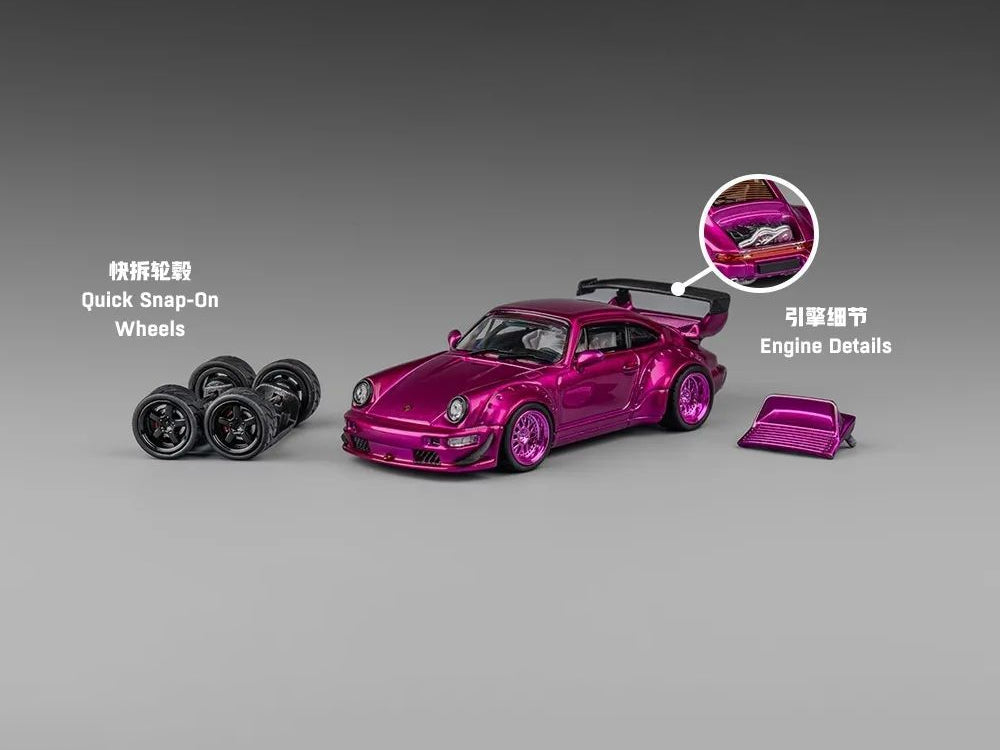 CM Model 1/64 RWB 964 Metallic Purple Indonesia Exclusive