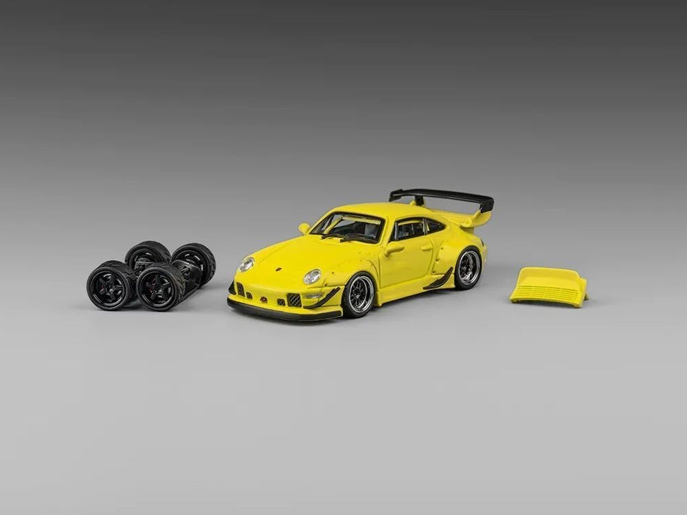 CM Model 1/64 RWB 993 Yellow Indonesia Exclusive - Diecast Toyz Australia