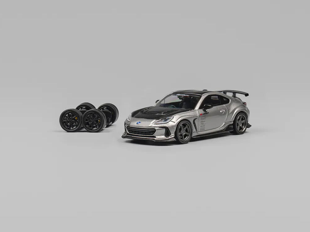 CM Model 1/64 Subaru BRZ Varis Widebody Metallic Gray