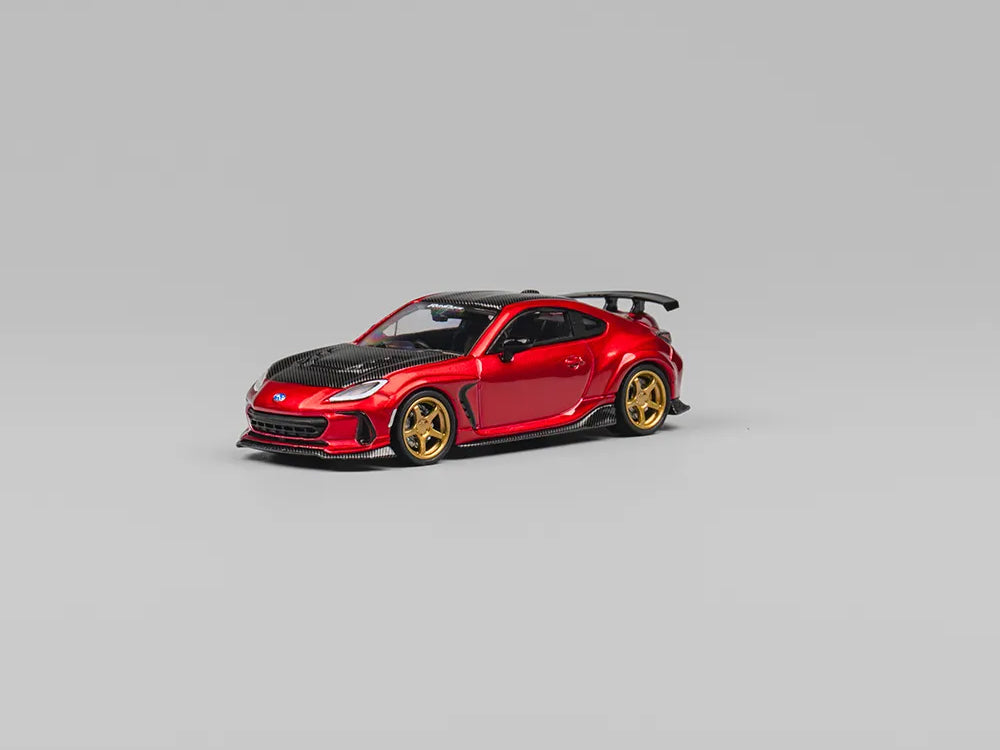 CM Model 1/64 Subaru BRZ Varis Widebody Metallic Red