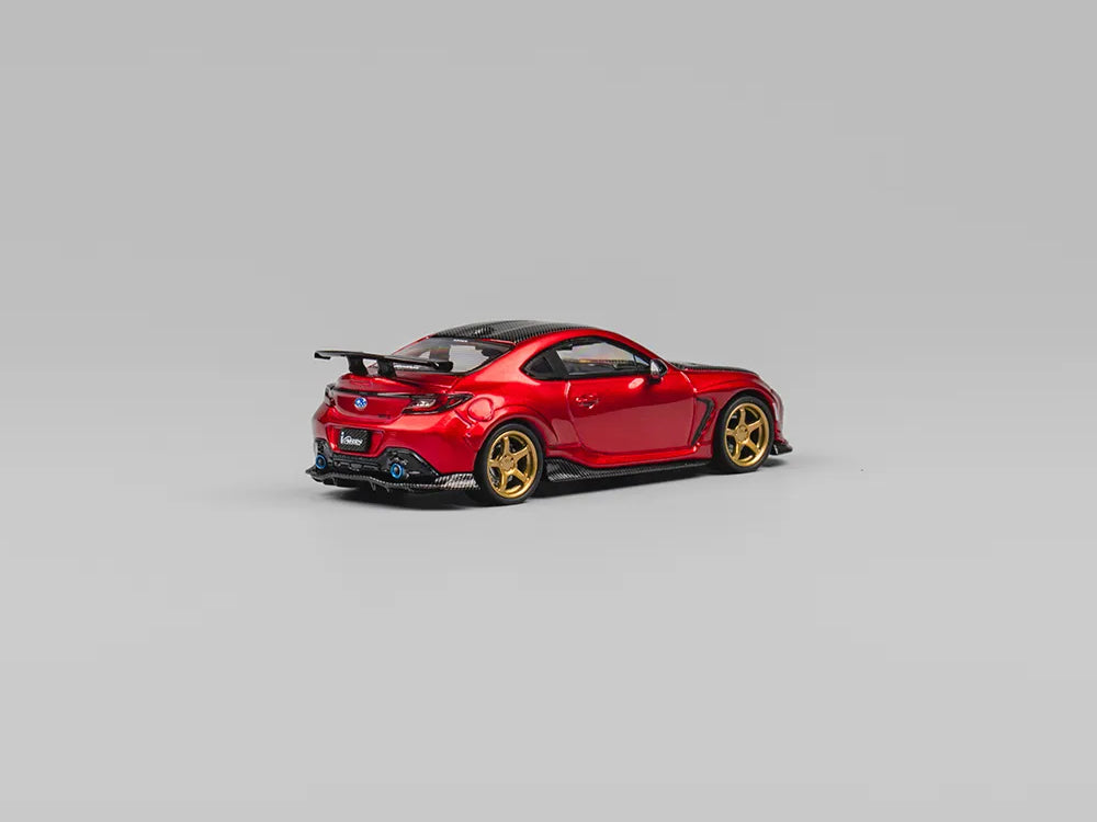 CM Model 1/64 Subaru BRZ Varis Widebody Metallic Red