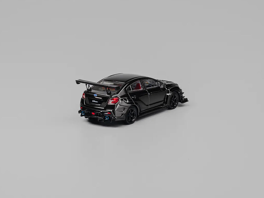CM Model 1/64 Subaru WRX Varis Widebody Ver 2.0 Chrome Black
