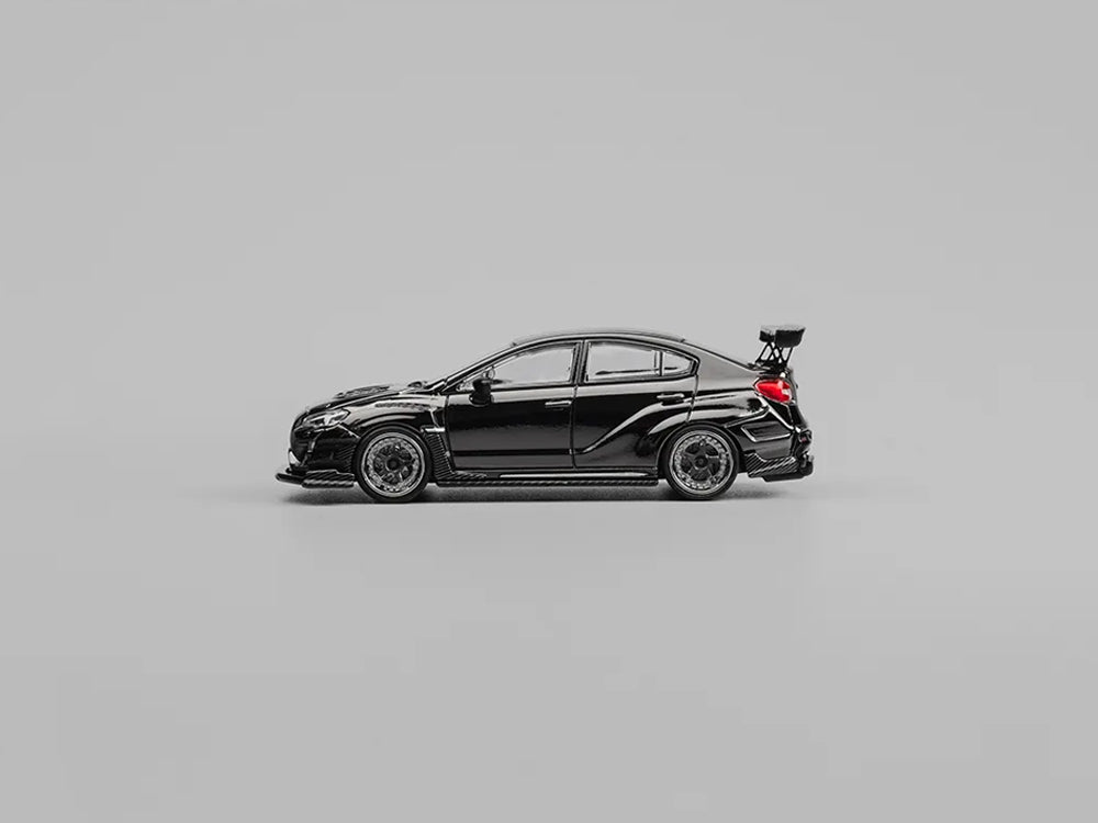 CM Model 1/64 Subaru WRX Varis Widebody Ver 2.0 Chrome Black