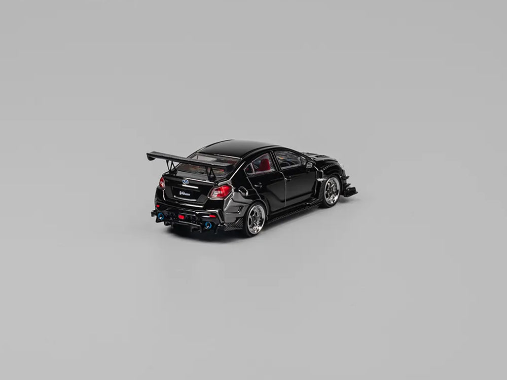 CM Model 1/64 Subaru WRX Varis Widebody Ver 2.0 Chrome Black
