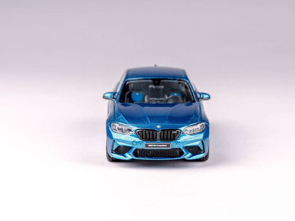 Car Lounge 1/64 BMW M2 Competition Long Beach Blue
