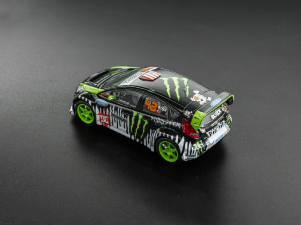 DCM 1/64 Ford Fiesta ST Ken Block #43 with Green Wheels