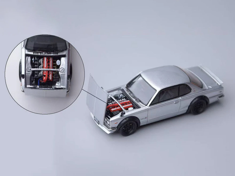 Focal Horizon 1/64 Nissan Skyline 2000 GTR KPGC10 Silver
