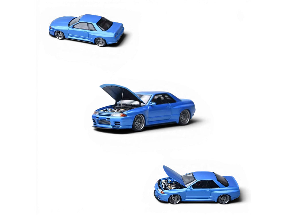 Focal Horizon 1/64 Nissan Skyline GTR R32 Garage Active Blue