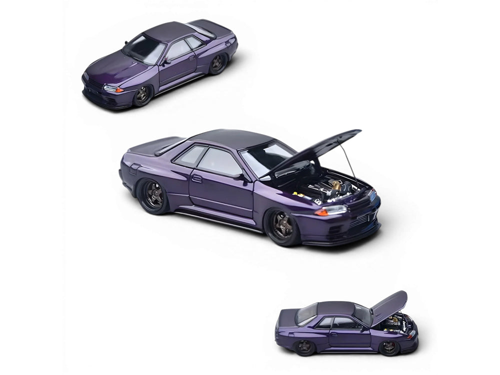 Focal Horizon 1/64 Nissan Skyline GTR R32 Garage Active Purple
