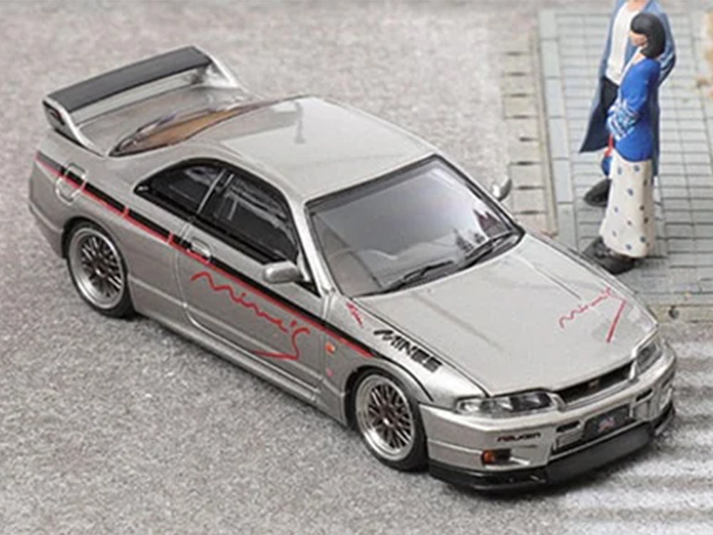 Focal Horizon 1/64 Nissan Skyline GTR R33 Mines Livery Silver