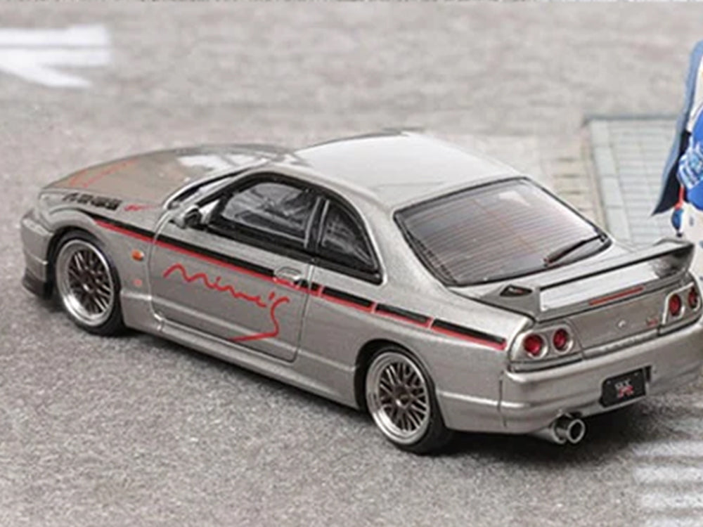 Focal Horizon 1/64 Nissan Skyline GTR R33 Mines Livery Silver