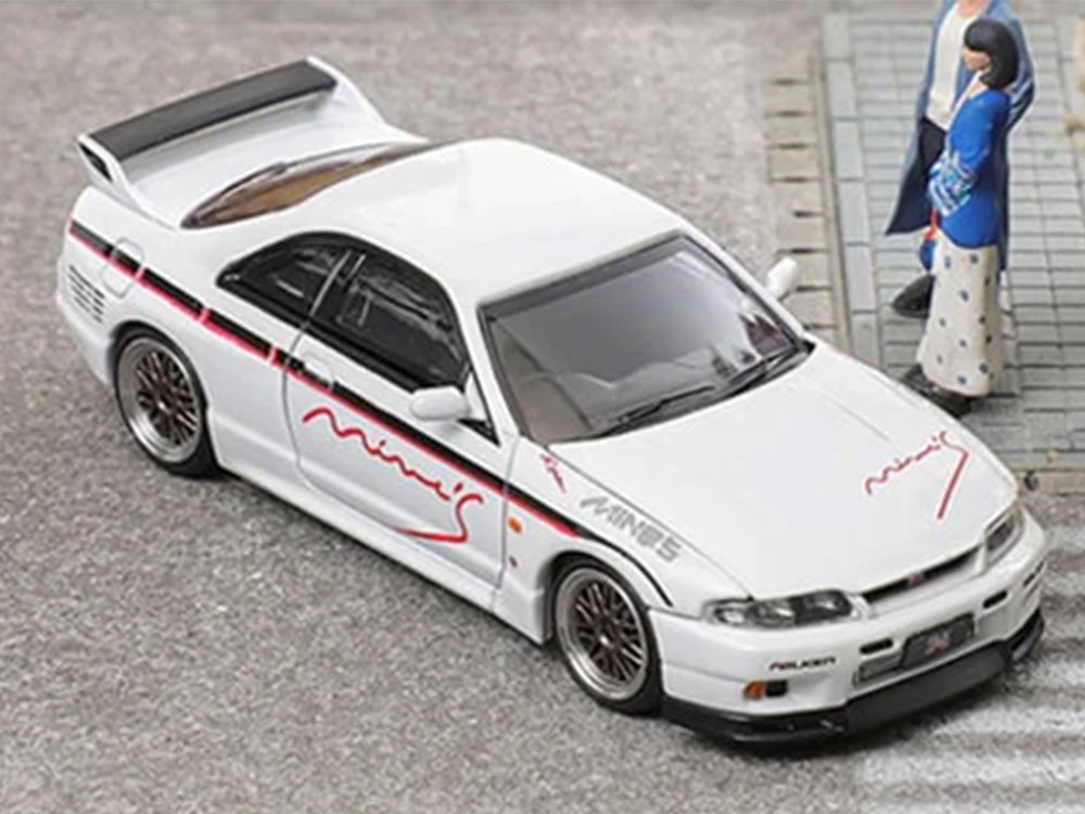 Focal Horizon 1/64 Nissan Skyline GTR R33 Mines Livery White