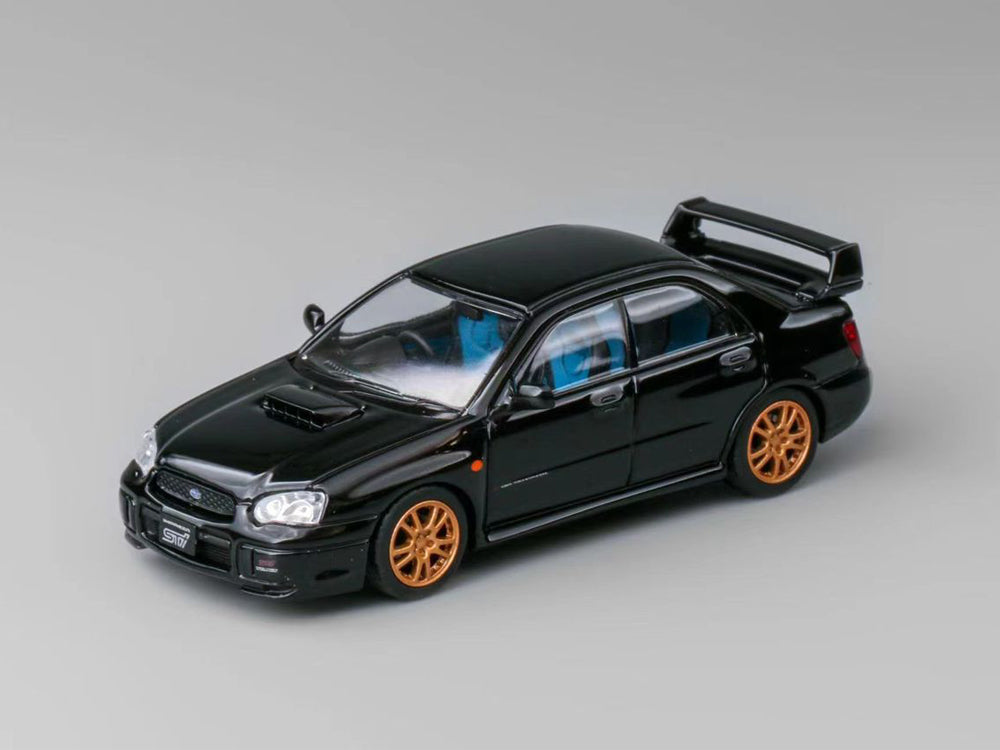 Furuya 1/64 Subaru WRX STI GD 8th Gen Sedan Black