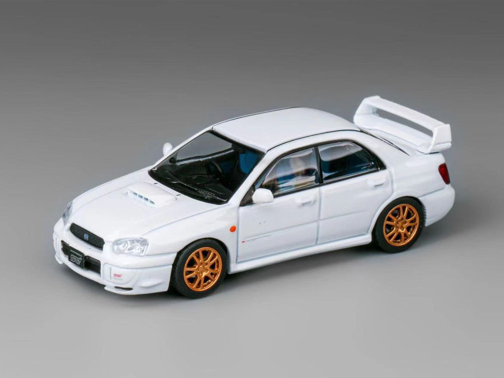 Furuya 1/64 Subaru WRX STI GD 8th Gen Sedan Pearl White