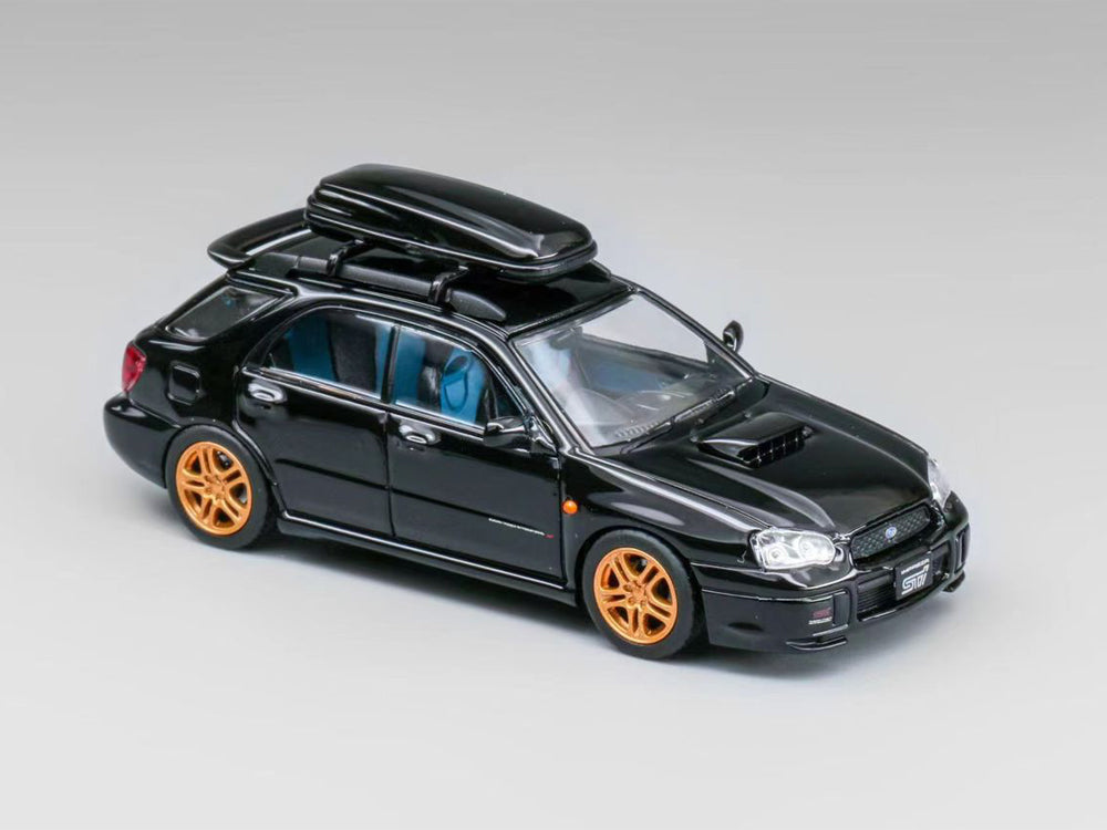 Furuya 1/64 Subaru WRX STI GD 8th Gen Wagon Black