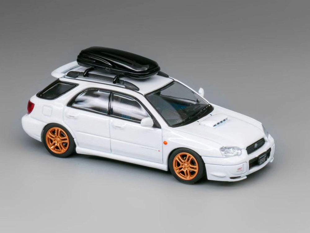 Furuya 1/64 Subaru WRX STI GD 8th Gen Wagon Pearl White