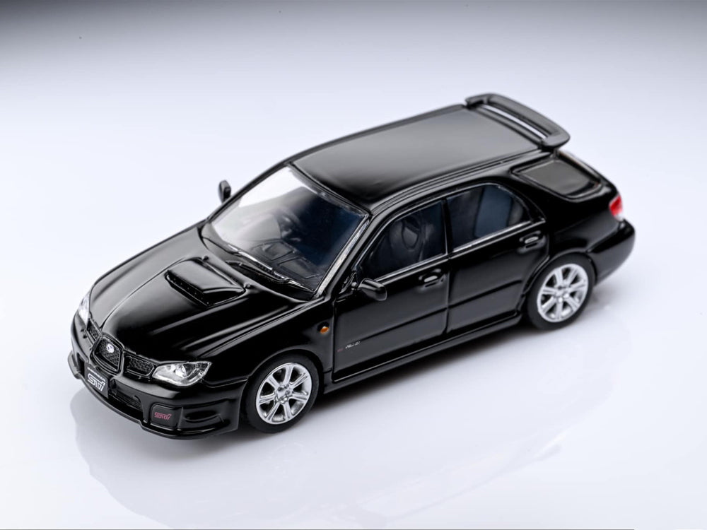 Furuya 1/64 Subaru WRX STI GG 9th Gen Wagon Black - Diecast Toyz Australia