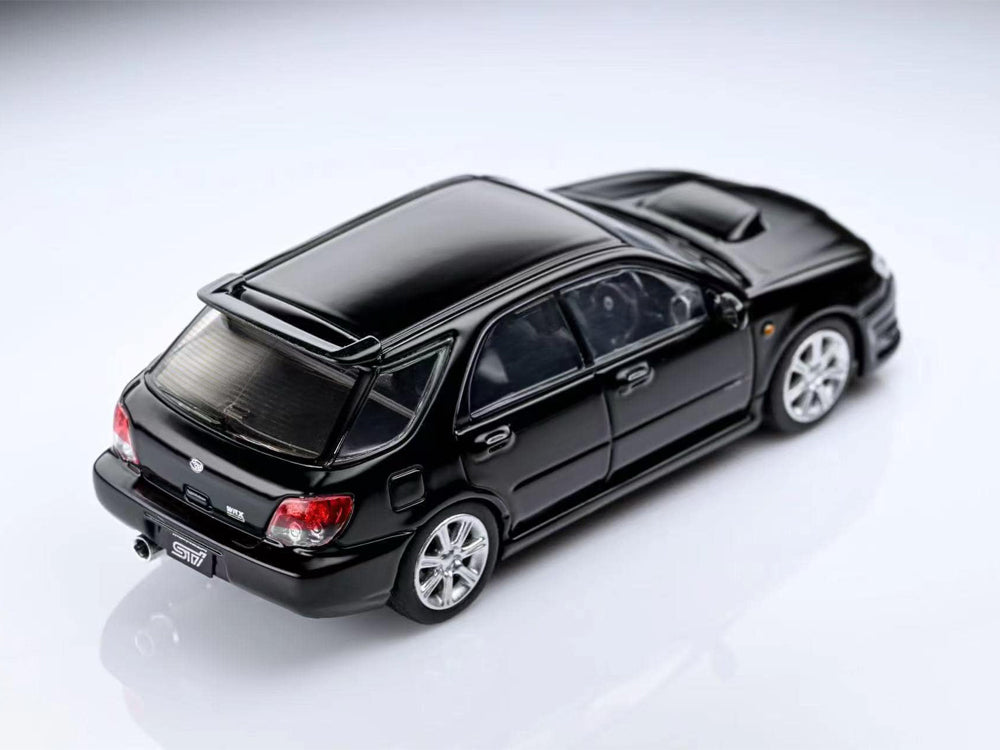 Furuya 1/64 Subaru WRX STI GG 9th Gen Wagon Black - Diecast Toyz Australia