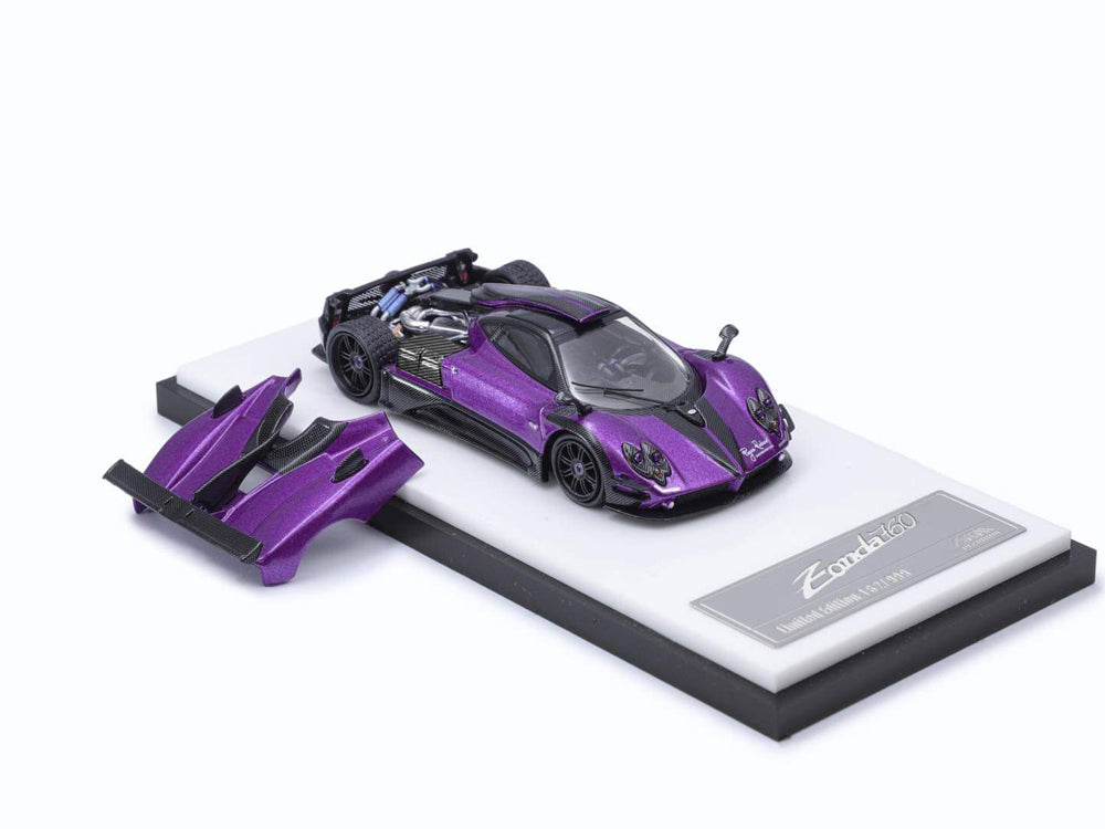 HKM 1/64 Pagani Zonda 760 Purple - Diecast Toyz Australia