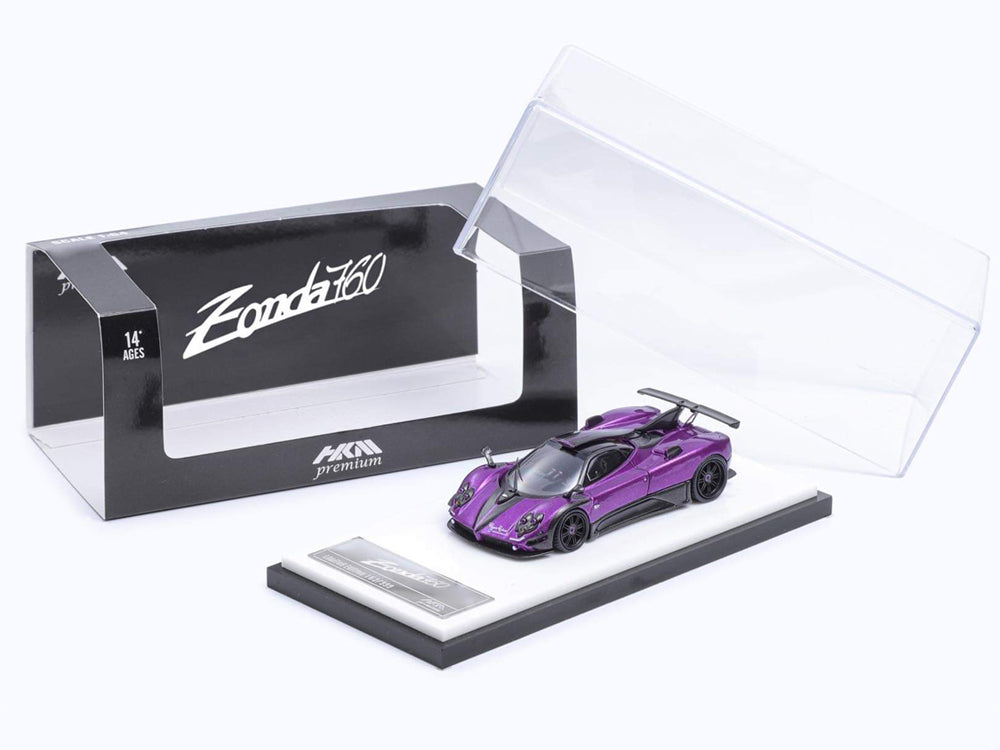 HKM 1/64 Pagani Zonda 760 Purple - Diecast Toyz Australia