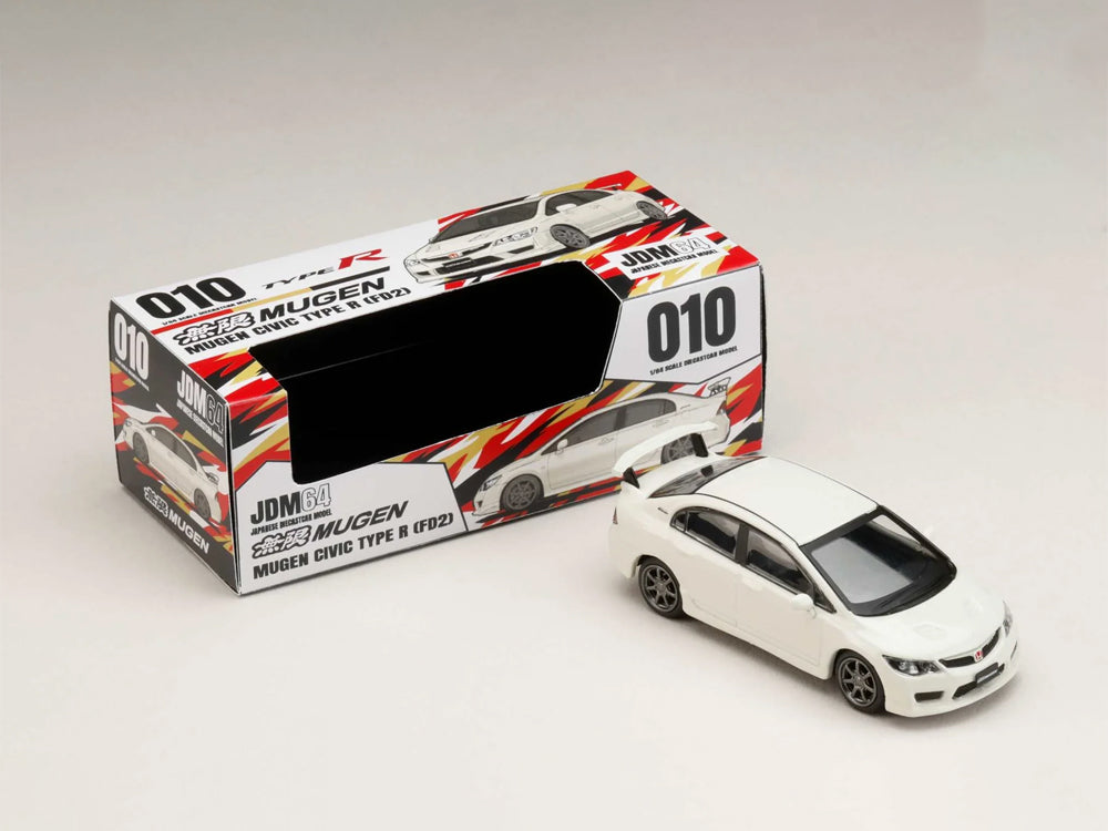 Hobby Japan 1/64 Honda Civic Type R FD2 Championship White