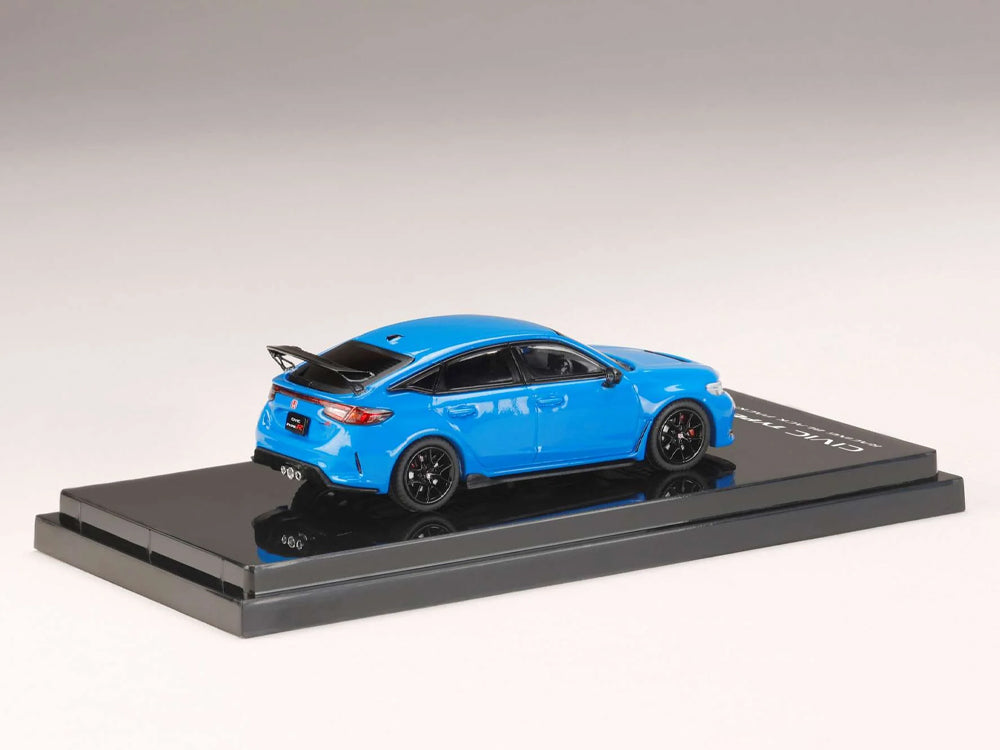 Hobby Japan 1/64 Honda Civic Type R FL5 Racing Black Package 2025 Blue