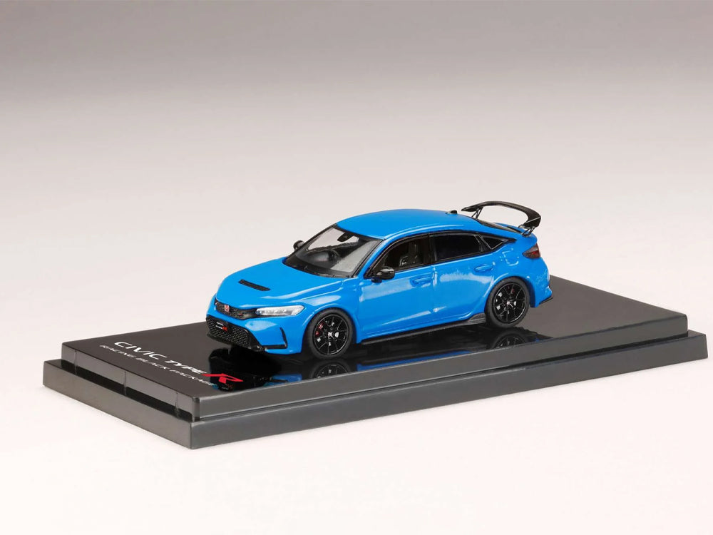 Hobby Japan 1/64 Honda Civic Type R FL5 Racing Black Package 2025 Blue