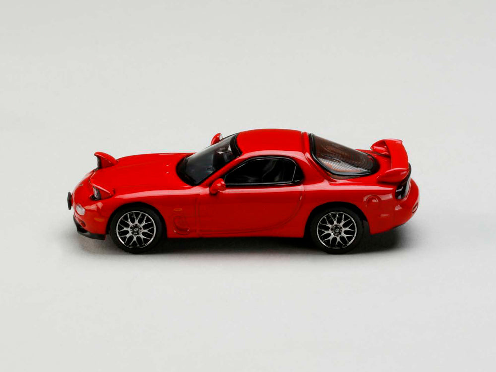 Hobby Japan 1/64 Mazda RX7 FD3S Type RS Customized Version Red - Diecast Toyz Australia