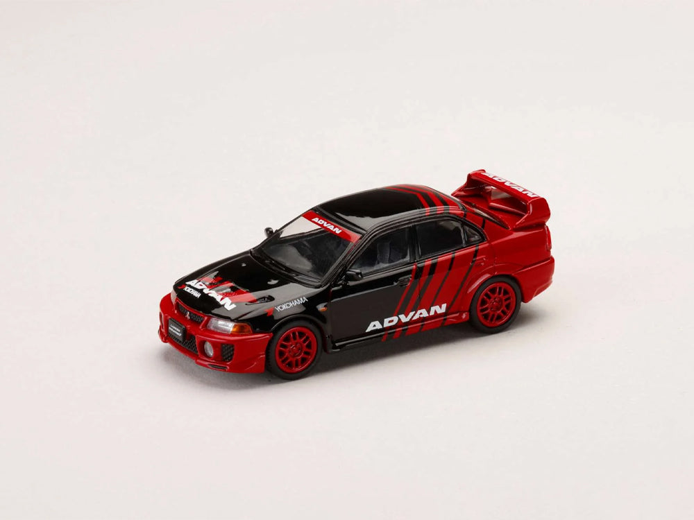 Hobby Japan 1/64 Mitsubishi Lancer Evolution 5 CP9A Yokohama Advan Livery