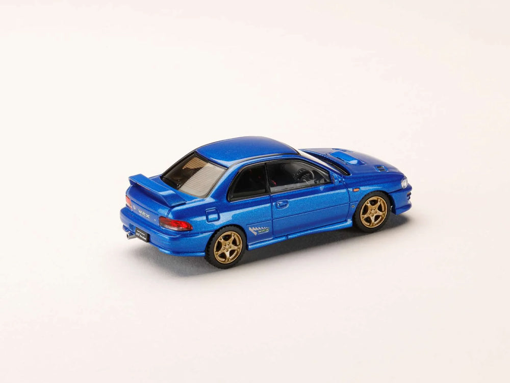 Hobby Japan 1/64 Subaru Impreza Pure Sports Coupe WRX Type R STI Version Blue