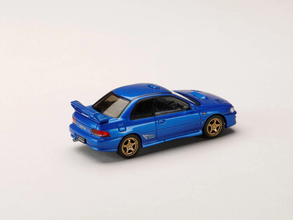 Hobby Japan 1/64 Subaru Impreza Pure Sports Coupe WRX Type R STI Version V Limited Blue