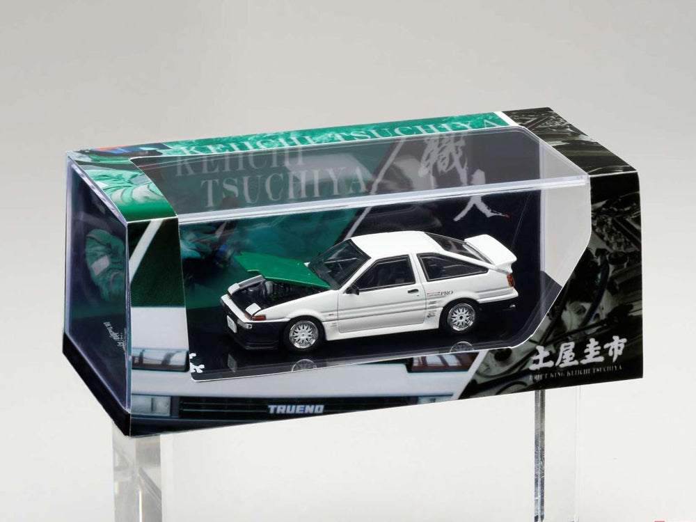 Hobby Japan 1/64 Toyota Sprinter Trueno AE86 Dori Dori Mesh Wheel Drift King