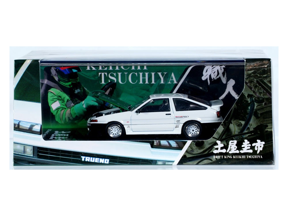 Hobby Japan 1/64 Toyota Sprinter Trueno AE86 Dori Dori Mesh Wheel Drift King
