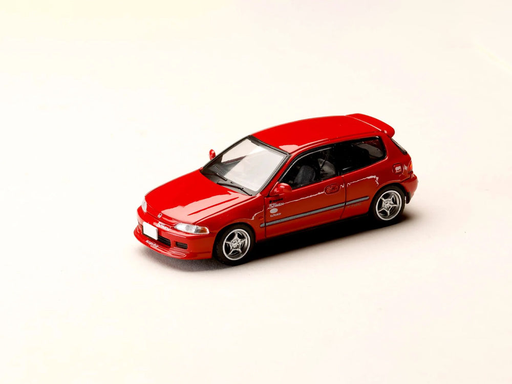 Hobby Japan x JDM64 1/64 Honda Civic EG6 Myogi Night Kids - Shingo Shoji vs Takumi Fujiwara